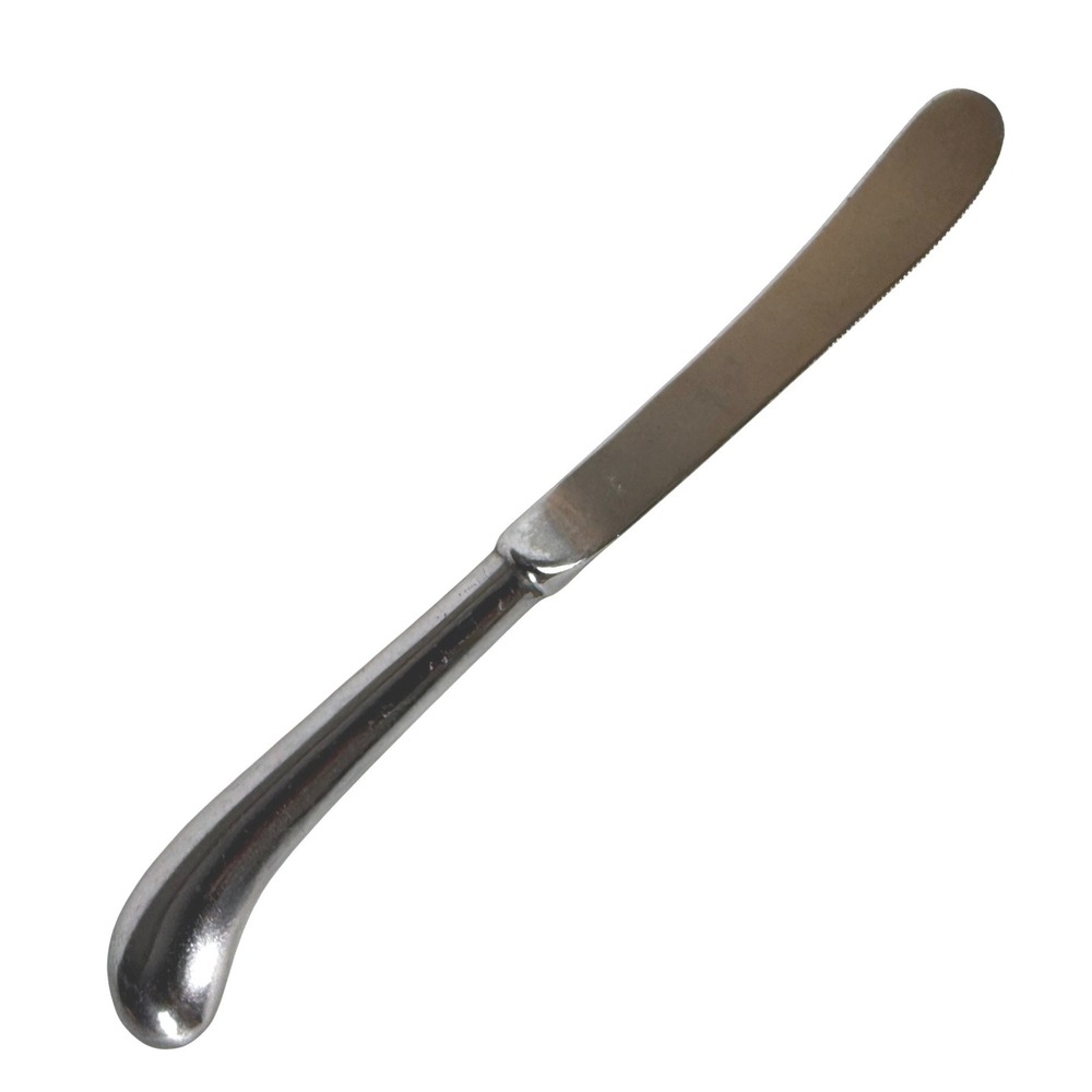 Vollrath VOL1 Stainless Blunt Hollow Pistol Knife 9.5" Discontinued Flatware